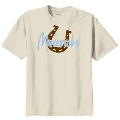 Youth Core Cotton T-Shirt "Horseshoe Logo" Thumbnail