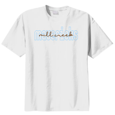 Youth Core Cotton T-Shirt "Outline Logo" Thumbnail